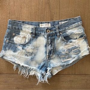 PacSun Distressed Denim Shorts